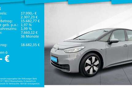 VW ID.3 30.648 km 17.990 &euro; Dresden 01067