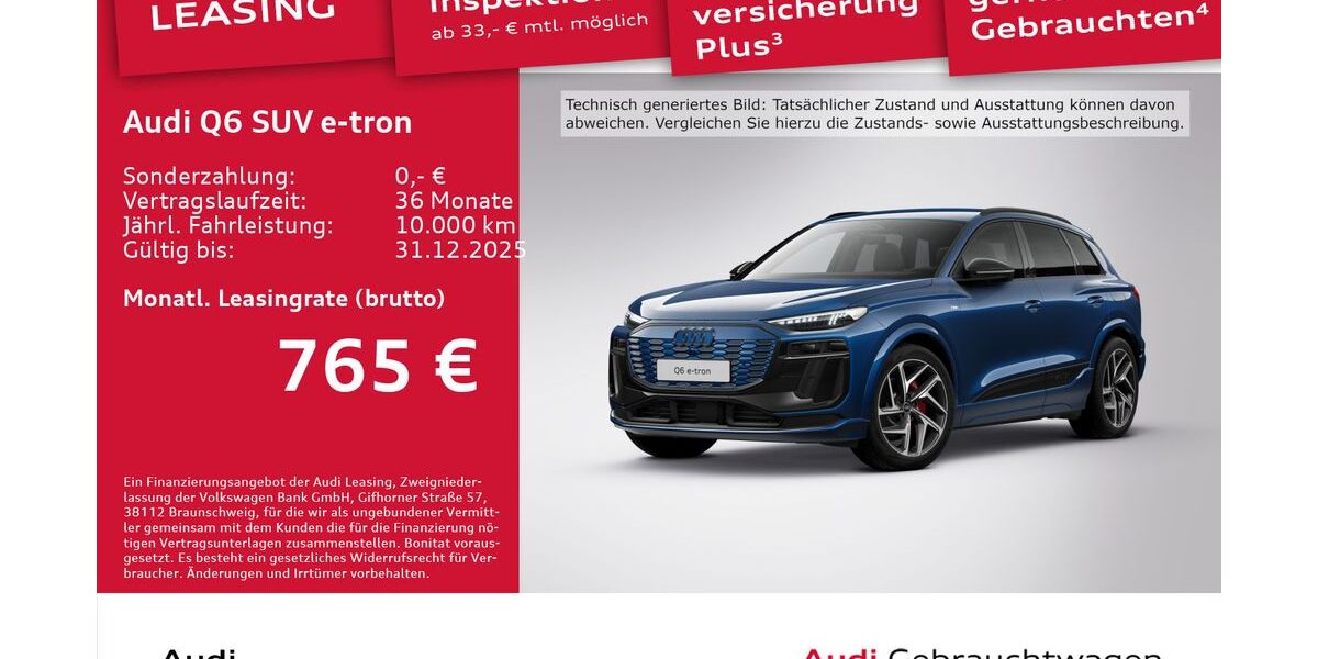 Audi Q6 e-tron 7.760 km 73.890 &euro; Dresden 01067