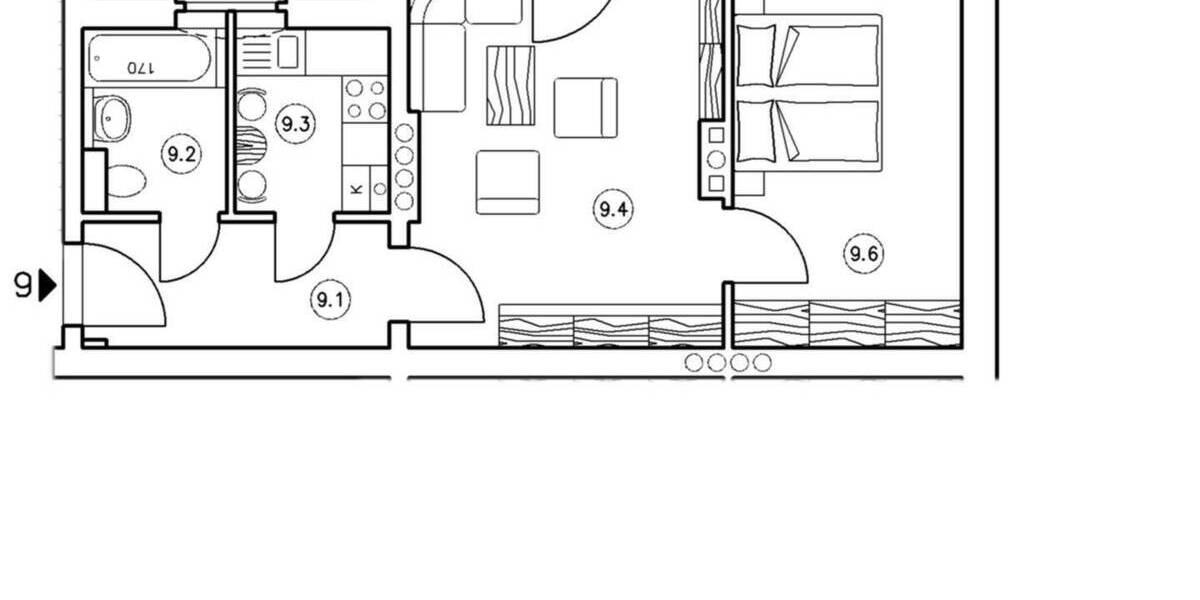 Etagenwohnung Dresden Friedrichstadt - 2 Zimmer, 50 m&sup2;, 530&euro; | Angebot:25879912