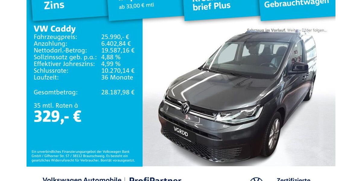 VW Caddy 91.256 km 24.890 &euro; Dresden 01067