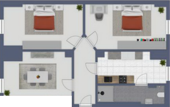 Etagenwohnung Pirna Copitz - 3 Zimmer, 65 m&sup2;, 449&euro; | Angebot:25820534