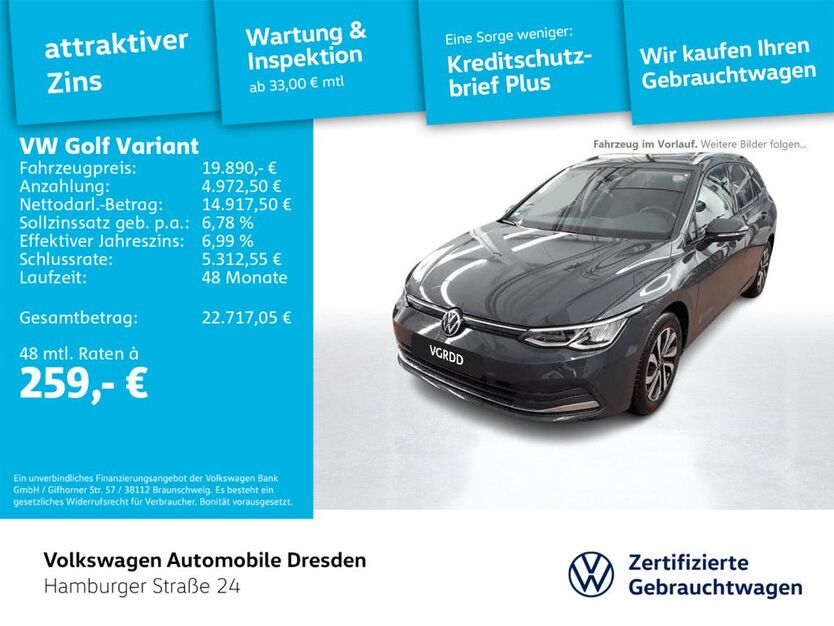 VW Golf 30.058 km 19.890 € Dresden 01067