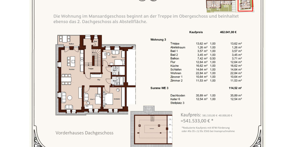 Etagenwohnung Dresden Pieschen - 4 Zimmer, 103 m&sup2;, 427.041&euro; | Angebot:25810428