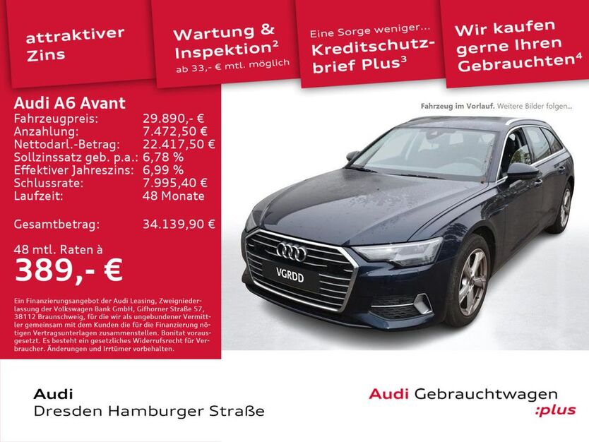 Audi A6 78.895 km 29.890 € Dresden 01067