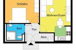 Etagenwohnung Dresden Wilsdruffer Vorstadt/Seevorstadt-West - 2 Zimmer, 45 m&sup2;, 510&euro; | Angebot:26835565