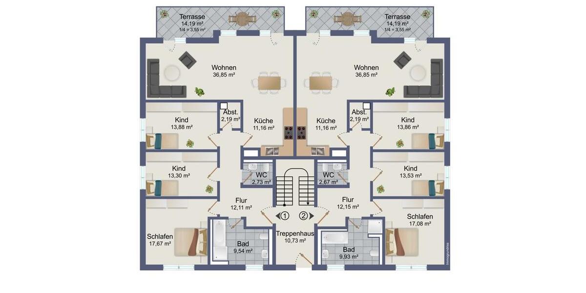 *Erstbezug*4 Raum WE im 1. OG* Balkon*Stellplatz*Bad+Gäste WC* Keller*Wärmepumpe* Fußbodenheizung 4 zimmer