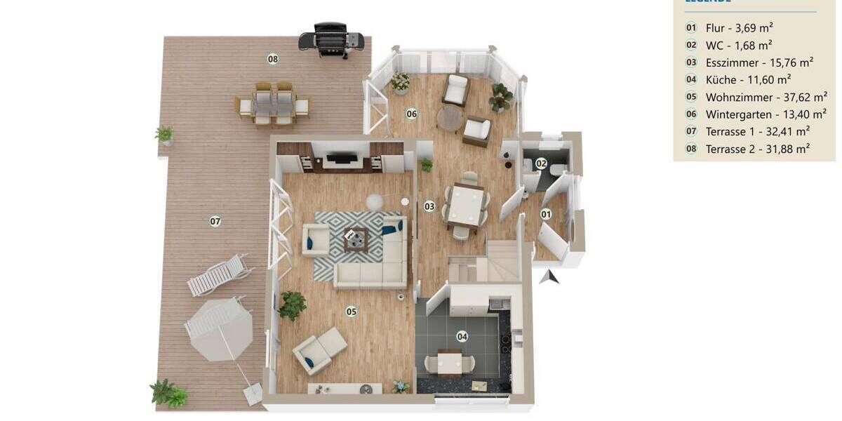 Einfamilienhaus Pirna / Bonnewitz Bonnewitz - 6 Zimmer, 174 m&sup2;, 649.000&euro; | Angebot:26541232