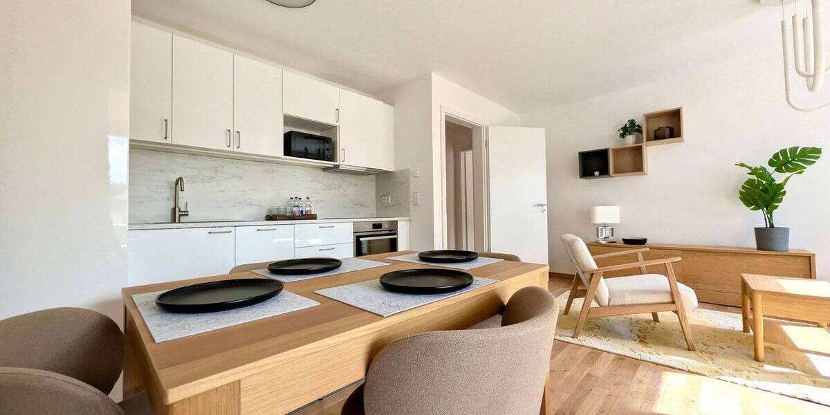 Schicke 2-Zi-Wohnung I Moderne Ausstattung I Fußbodenheizung I Balkon I Zentrale Lage I Bezugsfertig 2 zimmer