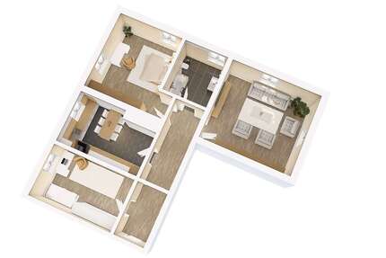 Wohnung Heidenau Mügeln - 3 Zimmer, 71 m&sup2;, 589&euro; | Angebot:26944600