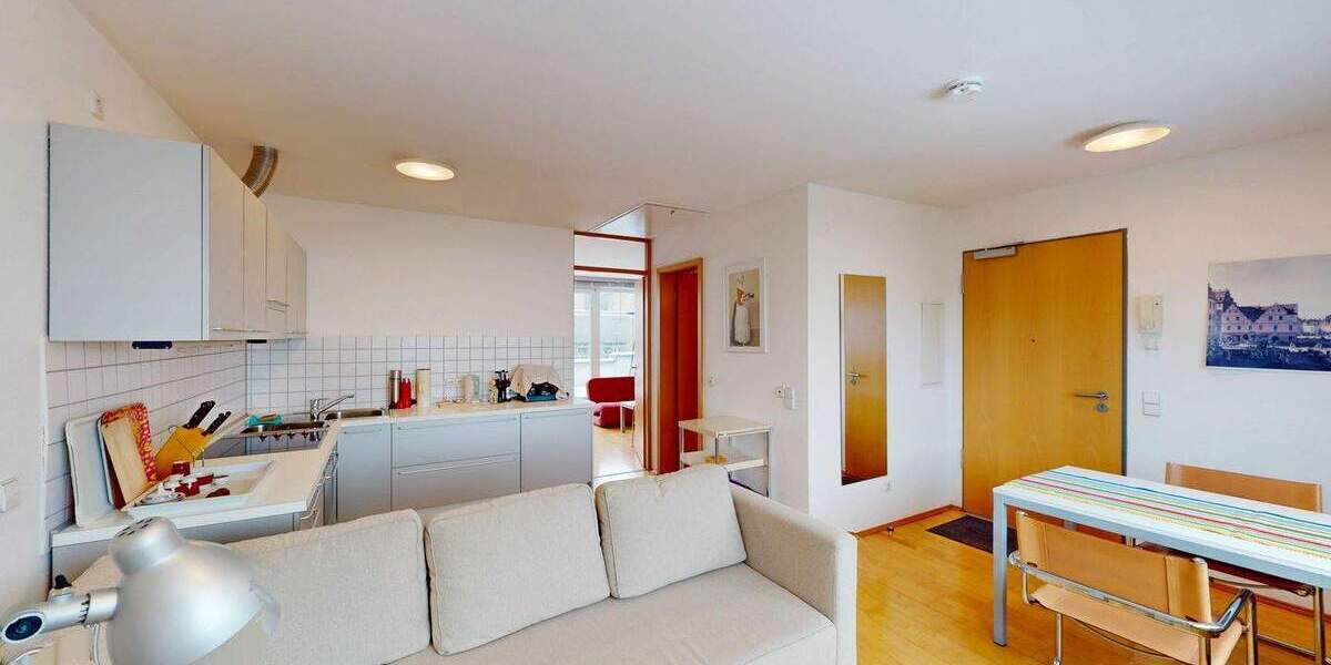 Etagenwohnung Dresden Wilsdruffer Vorstadt/Seevorstadt-West - 2 Zimmer, 56 m&sup2;, 215.000&euro; | Angebot:25705076