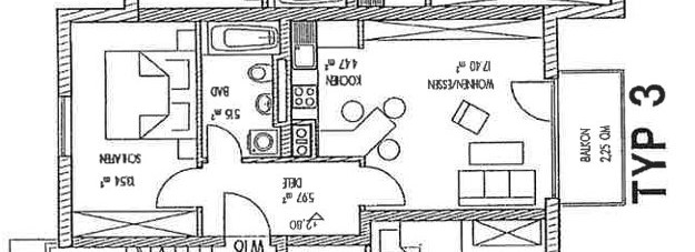 Bühlau: 2-Zimmer-Wohnung mit Balkon und TG-Stellplatz - Etagenwohnung Dresden Bühlau/Weißer Hirsch | Angebot:26392080