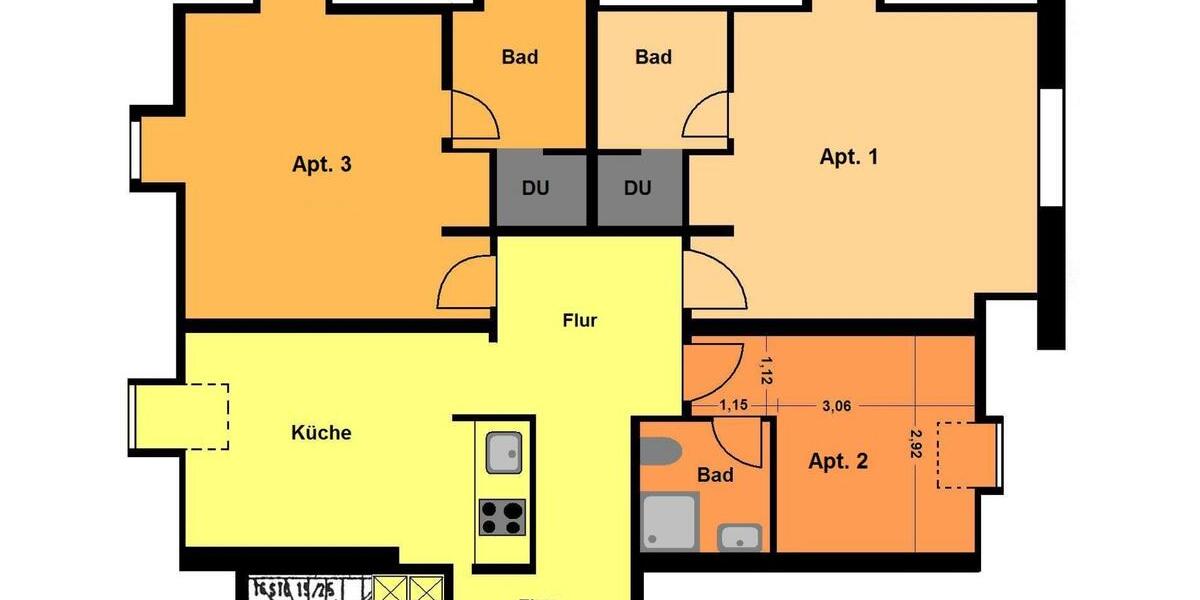 Dachgeschoßwohnung Dresden Cotta - 1 Zimmer, 18 m&sup2;, 400&euro; | Angebot:25882704
