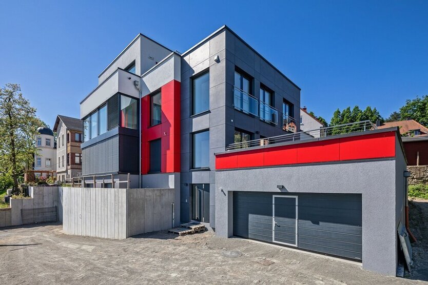 NEUBAU! Attraktive Gewerbeeinheit mit Luxus-GeschäftsführerWohnung und Tiefgarage in Dresden
