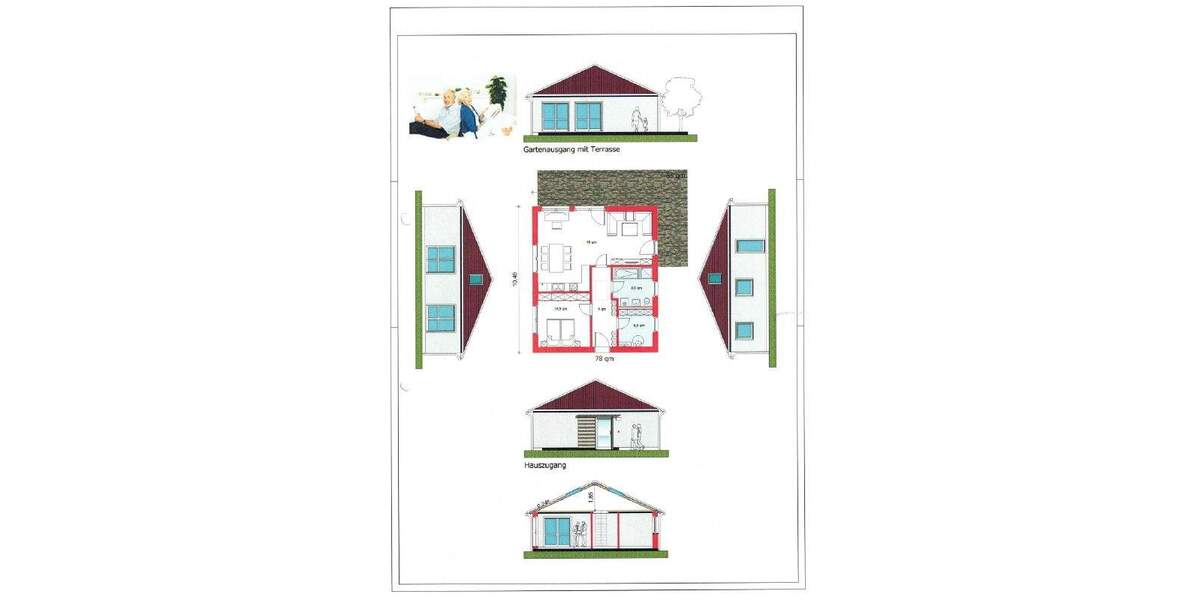 Einfamilienhaus Großröhrsdorf - 2 Zimmer, 78 m&sup2;, 120.000&euro; | Angebot:25781040