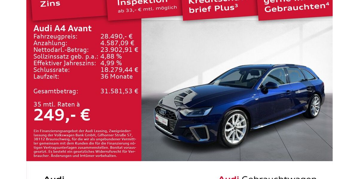 Audi A4 61.945 km 28.490 &euro; Dresden 01067