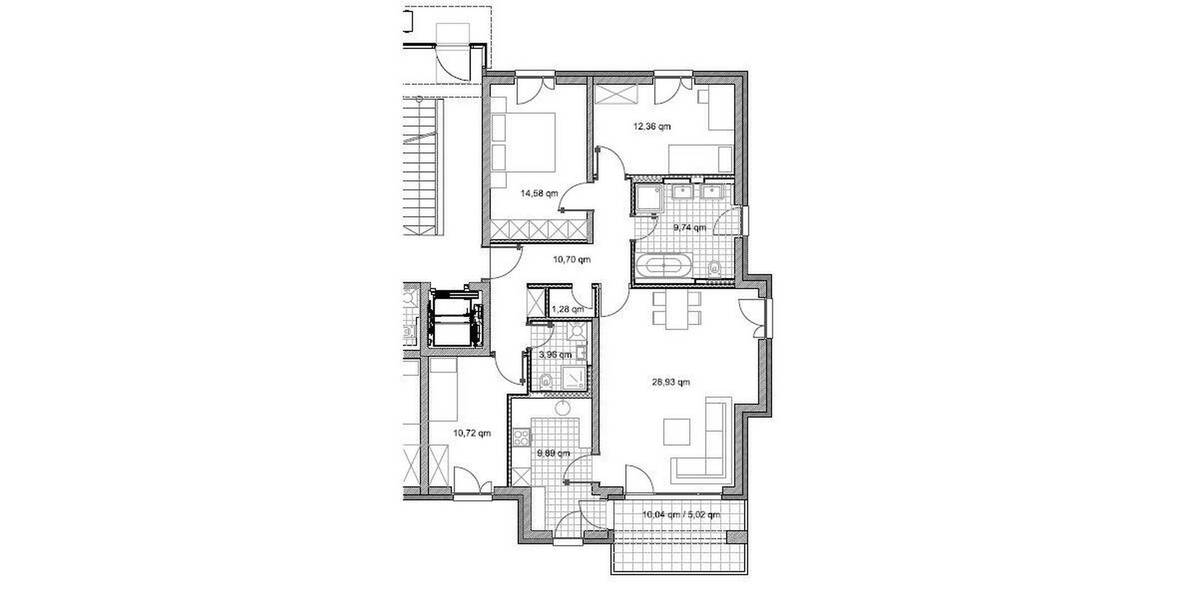Etagenwohnung Dresden Striesen-Süd - 4 Zimmer, 107 m&sup2;, 530.000&euro; | Angebot:26065035
