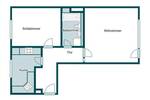 Etagenwohnung Dresden Striesen-Ost - 2 Zimmer, 66 m&sup2;, 179.000&euro; | Angebot:26862589