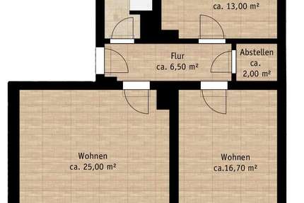 Wohnung Pirna - 2 Zimmer, 68 m&sup2;, 576&euro; | Angebot:27219844