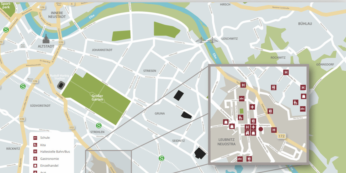 Etagenwohnung Dresden Leubnitz-Neuostra - 4 Zimmer, 87 m&sup2;, 1.480&euro; | Angebot:26501523