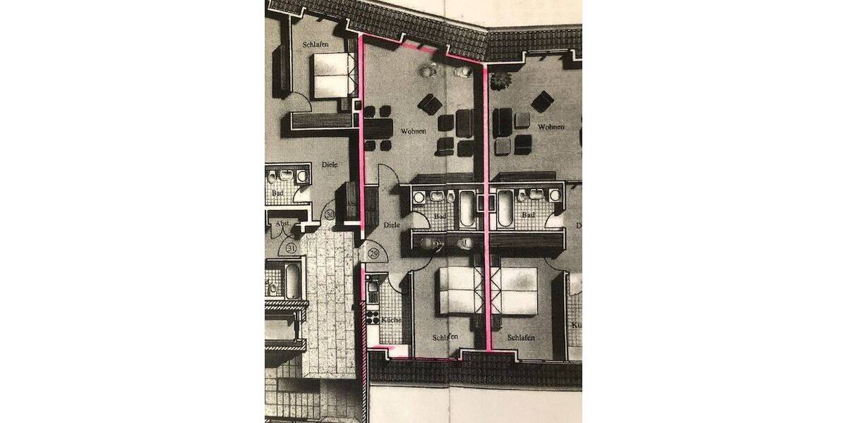 Etagenwohnung Dresden Striesen-West - 2 Zimmer, 65 m&sup2;, 725&euro; | Angebot:26570118