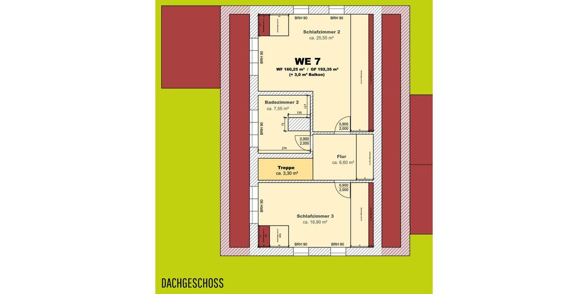 Etagenwohnung Ottendorf-Okrilla Okrilla - 4 Zimmer, 1.480&euro; | Angebot:23395822