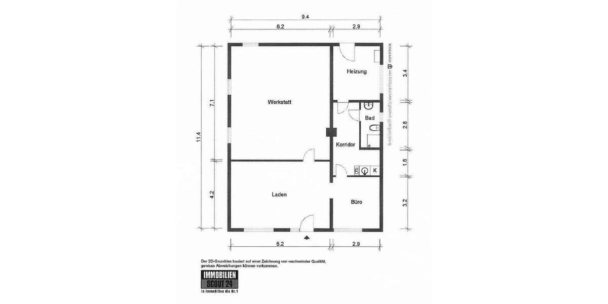 Gewerbeobjekt Dresden Kleinzschachwitz - 4 Zimmer, 800&euro; | Angebot:23842202