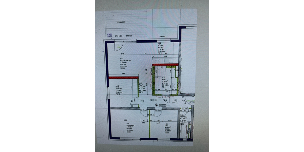 Moderne 3-Zimmer-Wohnung mit Terrasse - Etagenwohnung Dresden Pieschen-Nord/Trachenberge | Angebot:26877074
