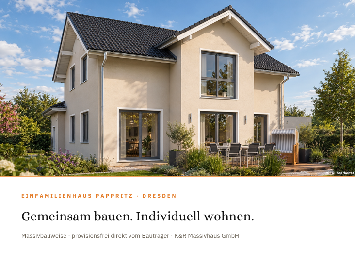 Einfamilienhaus Dresden Schönfeld-Weißig - 5 Zimmer, 140 m&sup2;, 736.750&euro; | Angebot:27468579