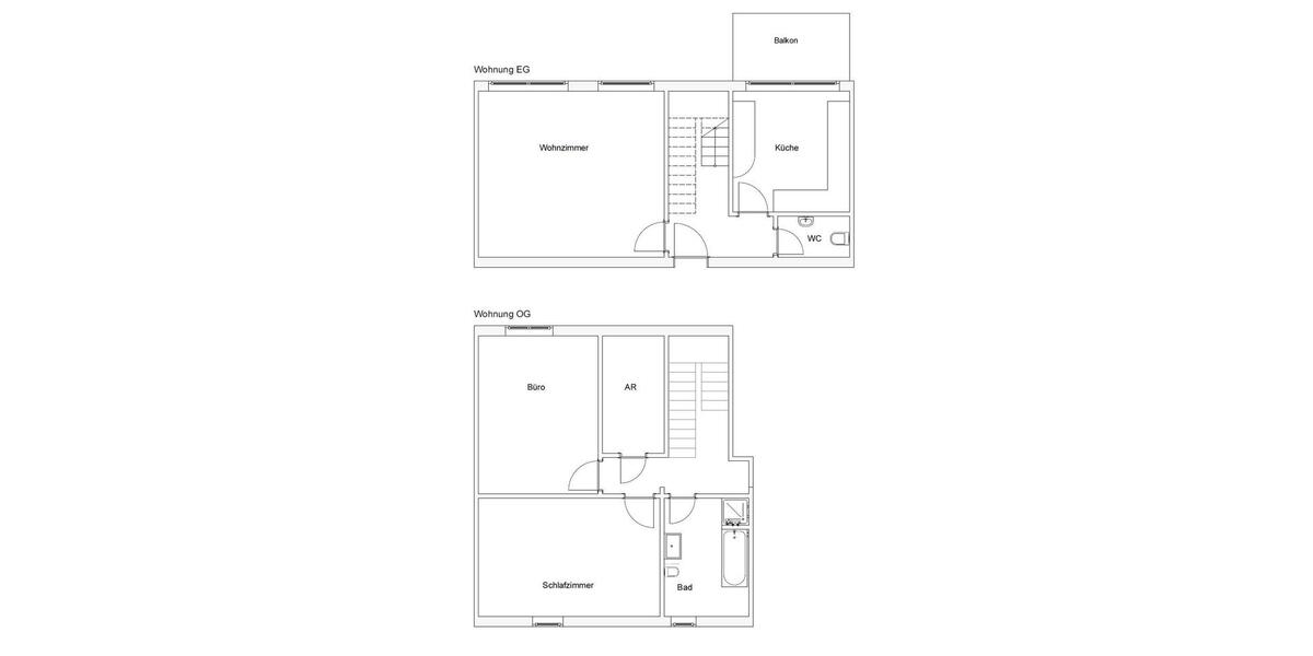 Maisonettenwohnung Dresden Plauen - 3 Zimmer, 85 m&sup2;, 1.700&euro; | Angebot:26148684