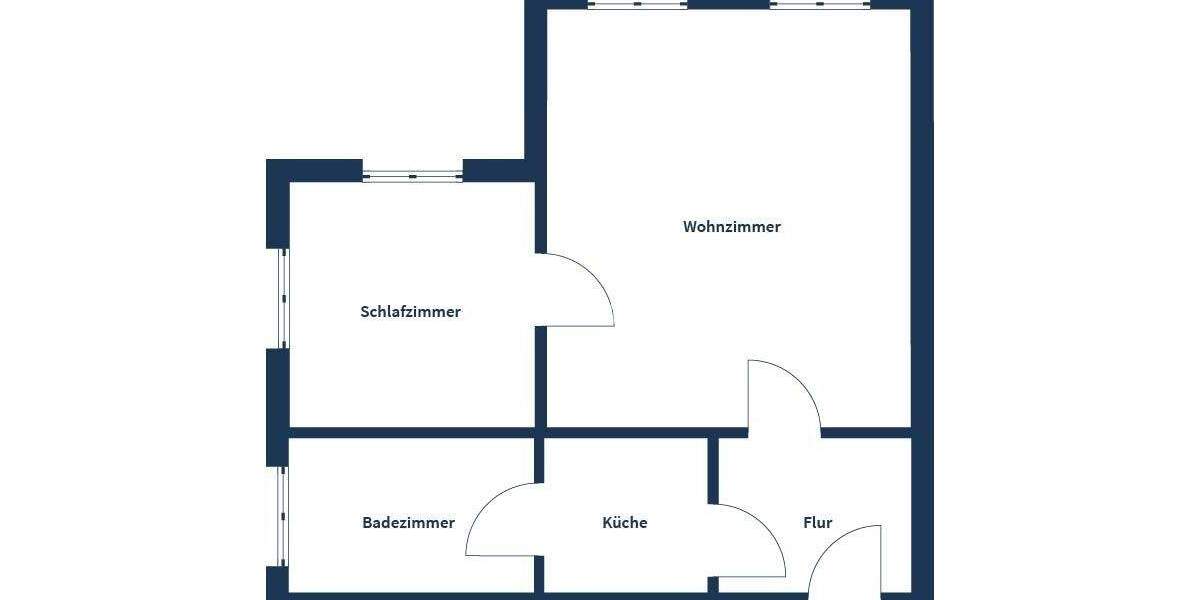 Etagenwohnung Meißen - 2 Zimmer, 39 m&sup2;, 44.900&euro; | Angebot:25799527