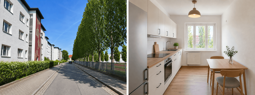 Etagenwohnung Dresden Blasewitz - 2 Zimmer, 51 m&sup2;, 960&euro; | Angebot:26854647