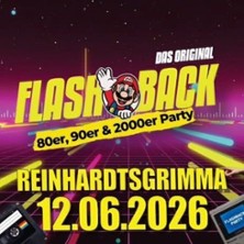 Flash Back: 80er, 90er & 2000er Party - mit DJ Attila & friends 12.06.2026 TSV Reinhardtsgrimma