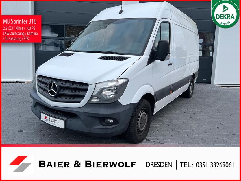 Mercedes-Benz Sprinter 165.000 km 17.990 € Coswig 01640