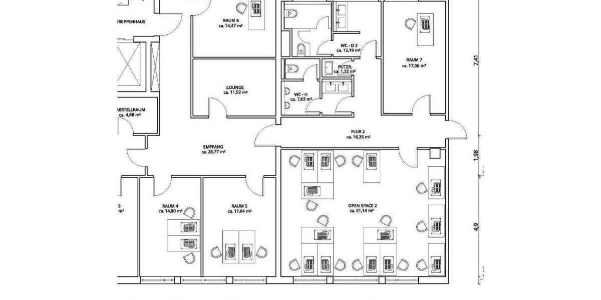 Gewerbeobjekt Dresden Wilsdruffer Vorstadt/Seevorstadt-West - 2.999&euro; | Angebot:25821390