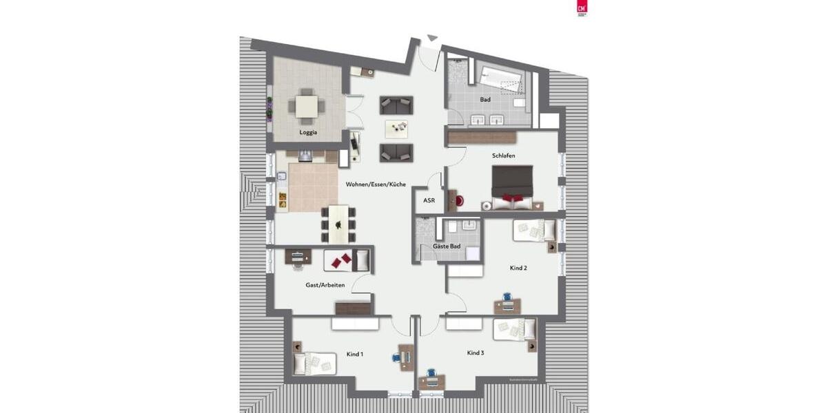Exklusiver Erstbezug: 6-Zimmer-Dachgeschosswohnung im denkmalgeschützten Lahmann-Sanatorium. 6 zimmer