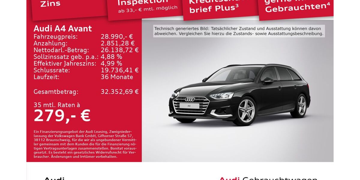 Audi A4 60.541 km 28.950 &euro; Dresden 01067