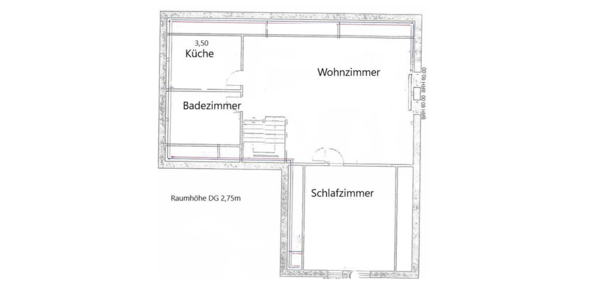 Dachgeschoßwohnung Coswig - 2 Zimmer, 77 m&sup2;, 750&euro; | Angebot:25808027