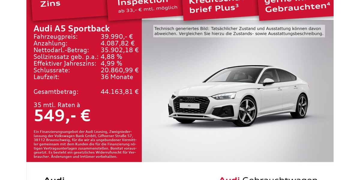 Audi A5 47.451 km 38.890 &euro; Dresden 01067
