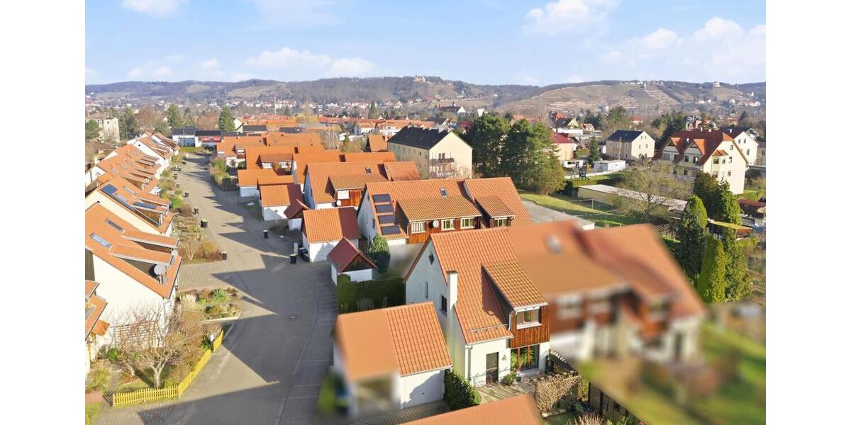 Familienfreundliches Reihenendhaus mit Garten zur Miete in Radebeul-Naundorf! 5 zimmer