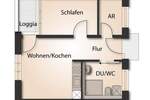 Etagenwohnung Dresden / Plauen Südvorstadt-West - 2 Zimmer, 42 m&sup2;, 270.000&euro; | Angebot:25802992
