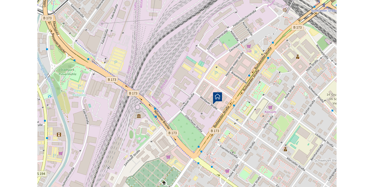 Gewerbeobjekt Dresden Plauen - 718&euro; | Angebot:25272000