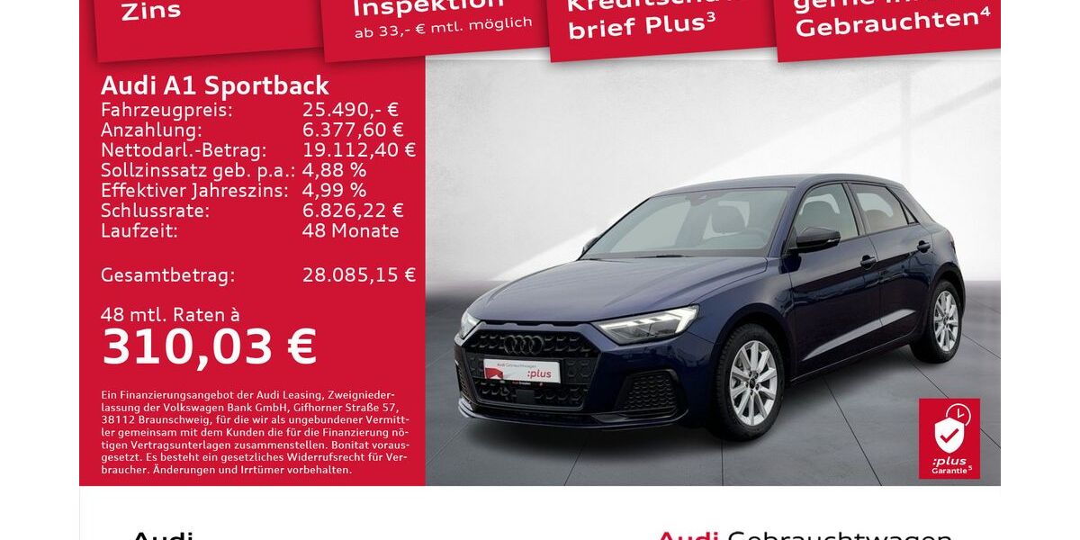 Audi A1 10.355 km 24.490 &euro; Dresden 01169