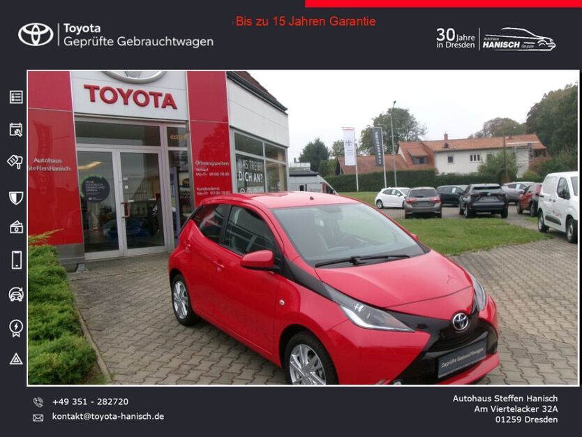 Toyota Aygo (X) 39.300 km 9.490 € Dresden 01259