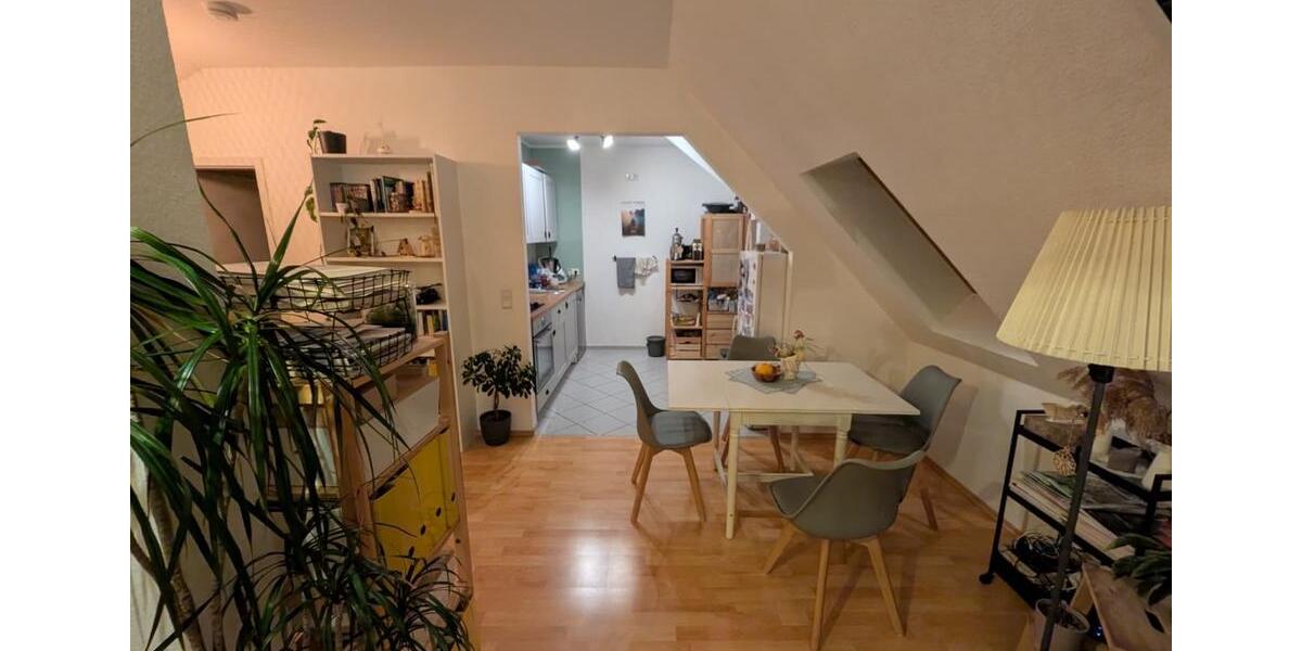 Dachgeschoßwohnung Dresden Pieschen - 2 Zimmer, 46 m&sup2;, 135.000&euro; | Angebot:27192226