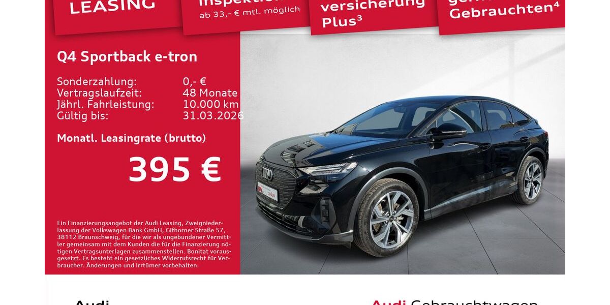 Audi Q4 e-tron 3.917 km 41.490 &euro; Dresden 01067