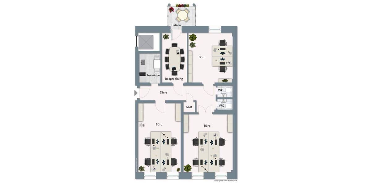 Gewerbeobjekt Dresden Johannstadt-Süd - 4 Zimmer, 95 m&sup2;, 750&euro; | Angebot:26389919
