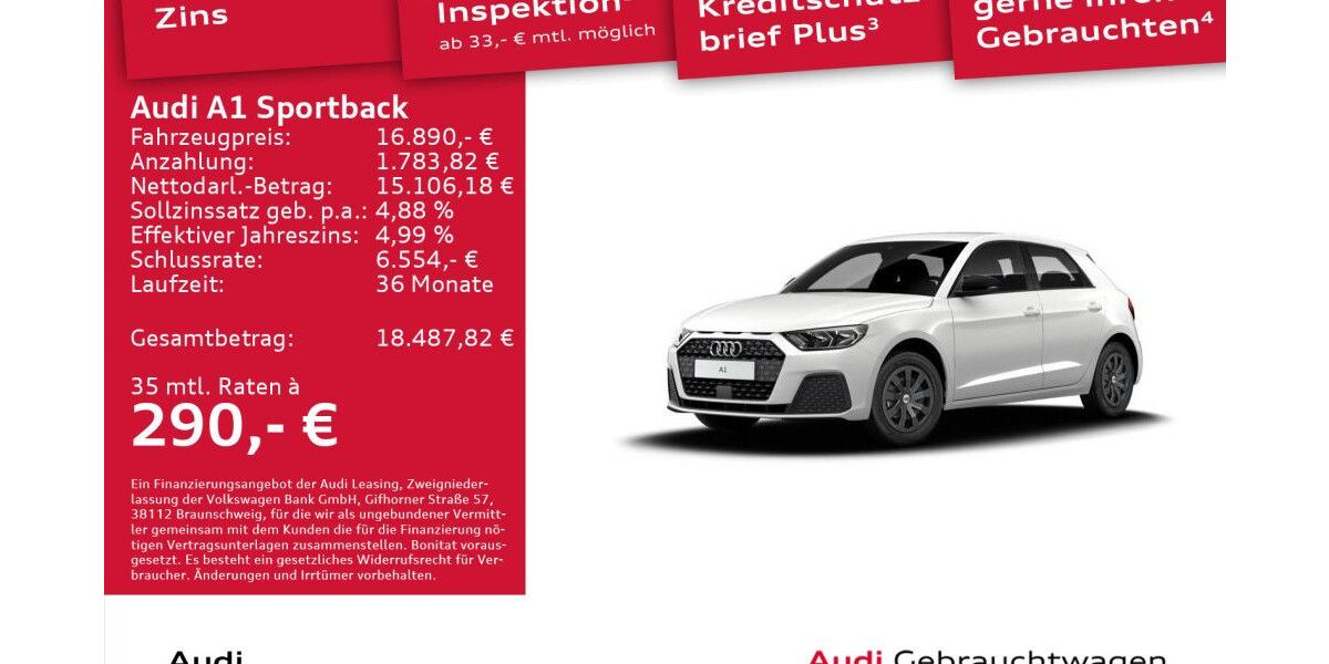 Audi A1 41.666 km 16.850 &euro; Dresden 01067
