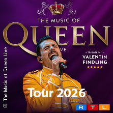 The Music Of Queen - Live - Tour 2026 23.04.2026 Kulturpalast Dresden