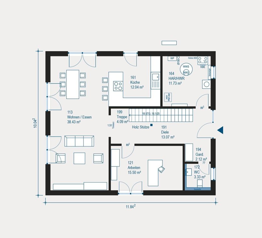 Du entscheidest, wie Du leben möchtest - wir bauen Dein Eigenheim. 5 zimmer