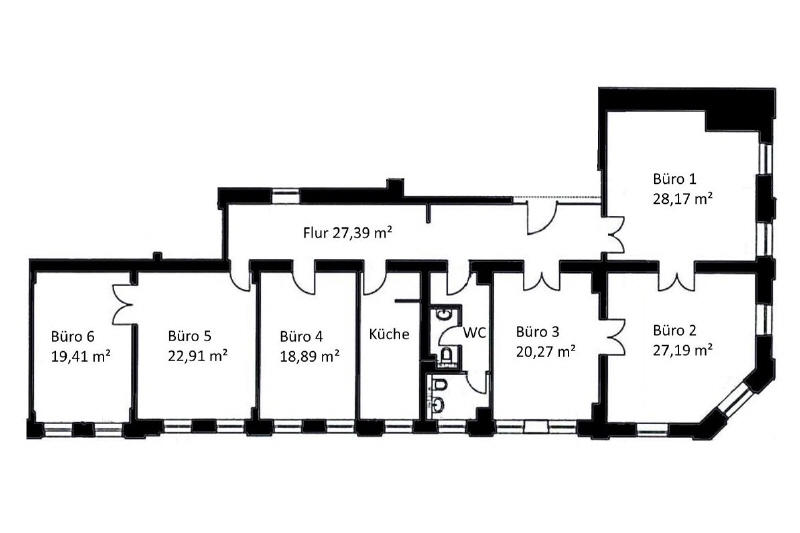 BAROCKVIERTEL – WERTIG – ANSPRECHENDE RÄUMLICHKEITEN – HOCHWERTIGER BODENBELAG 6 zimmer